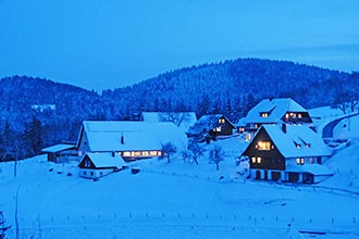 Winterstimmung auf dem Simonshof